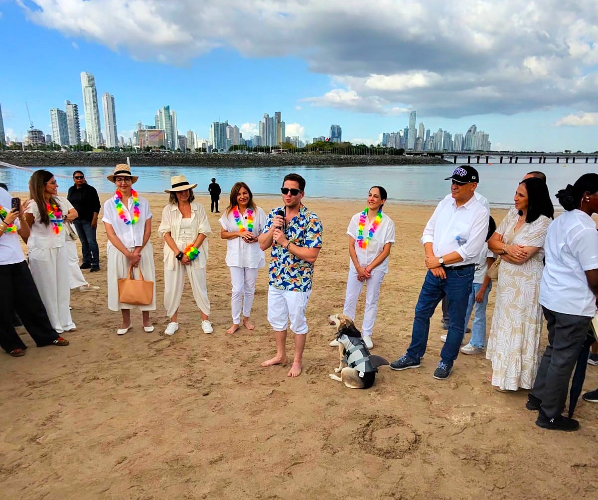 La ciudad de Panamá estrena nueva playa, Las Garzas en Casco Antiguo