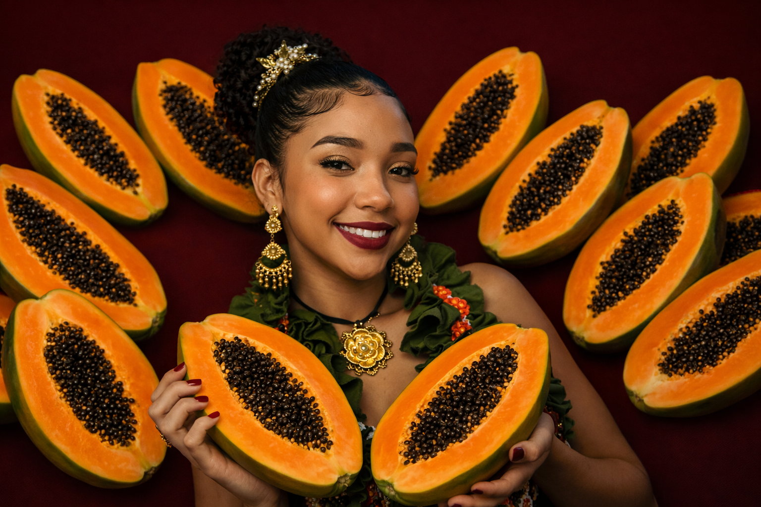 Leyra Gutiérrez Lasso invita a la VI Feria de la Papaya en Cabuya